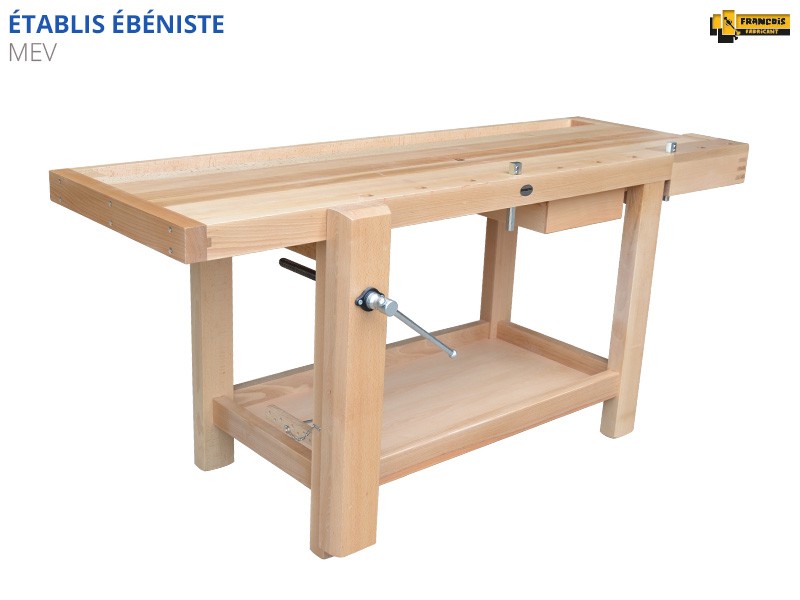 Etabli de menuisier, outils anciens en bois - Etabli 