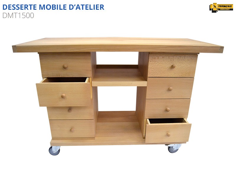 Desserte d'atelier mobile Thurmetall TM-Classic - 5 tiroirs