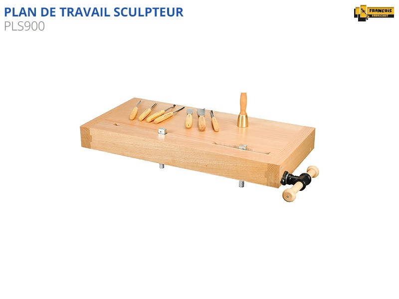 Support De Positionnement Pour Sculpture Sur Bois - Bras De Travail Sécurisé - Neuf