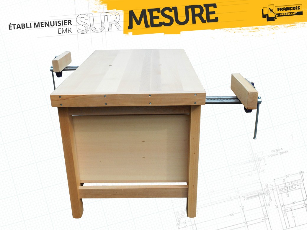 Construire son établi de menuisier : économique et sur mesure